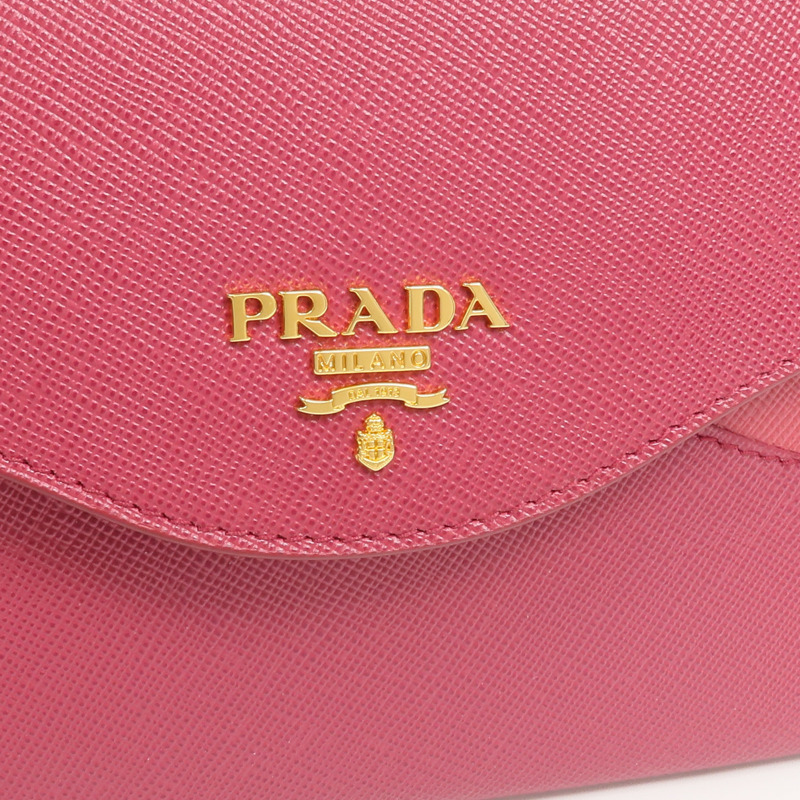PRADA 牛皮皮革Long Wallet長錢包-6