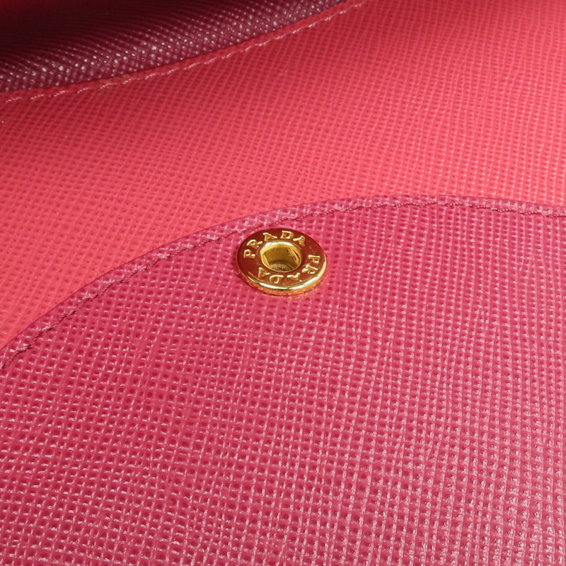 PRADA 牛皮皮革Long Wallet長錢包-14