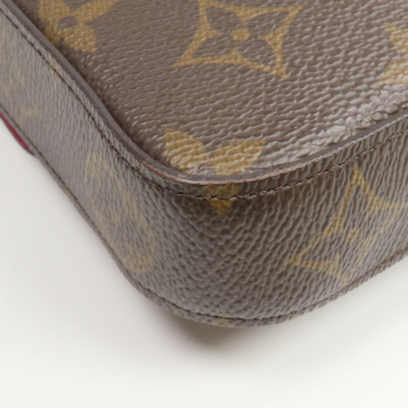 LOUIS VUITTON Monogram Pochette Felicie金扣鏈帶肩背袋-13
