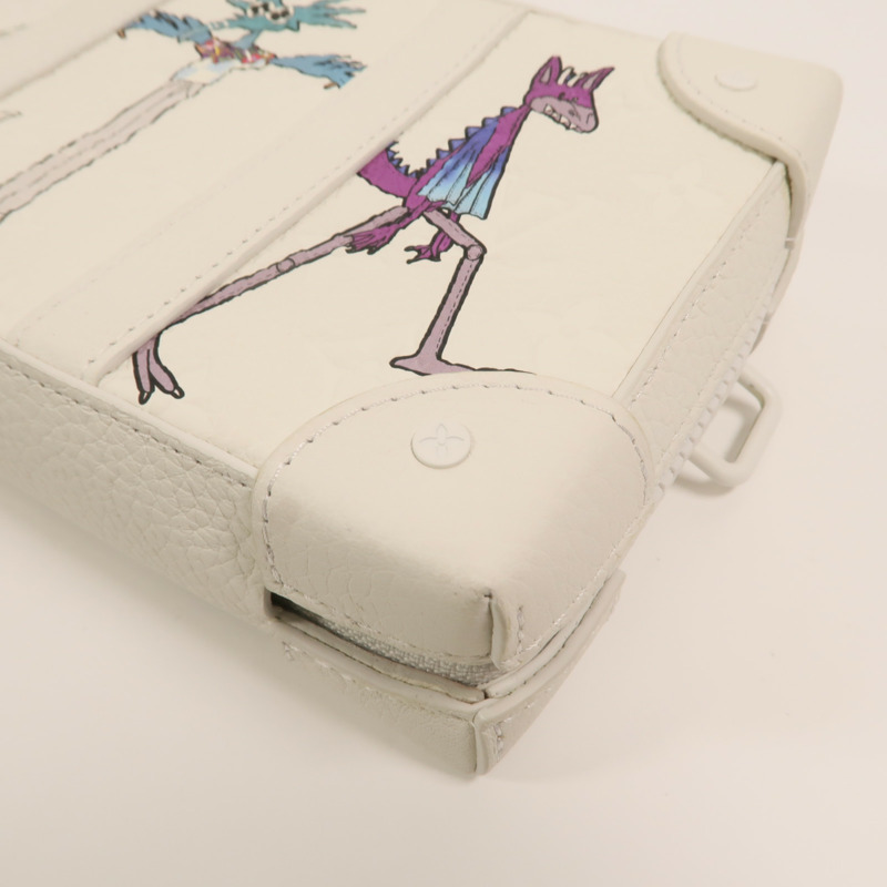 LOUIS VUITTON Monogram Taurillon LV Friends Soft Trunk肩背袋-9