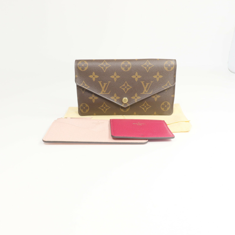 LOUIS VUITTON Monogram Portefeuille Jeanne長錢包-9
