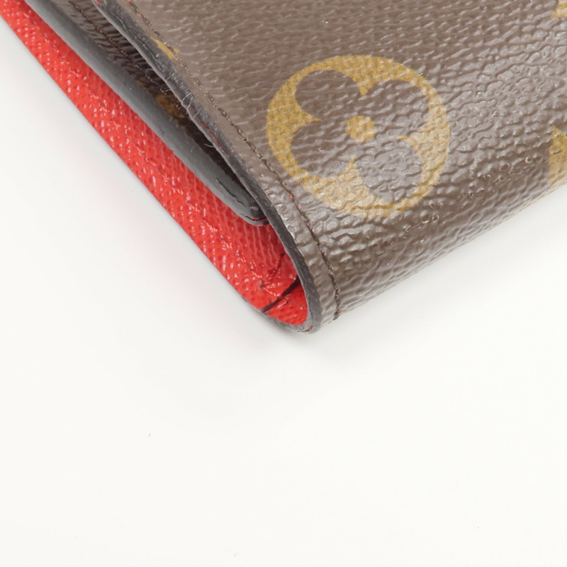 LOUIS VUITTON Monogram Portefeuille Jeanne長錢包-14