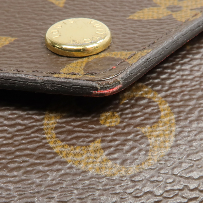 LOUIS VUITTON Monogram Portefeuille Jeanne長錢包-16