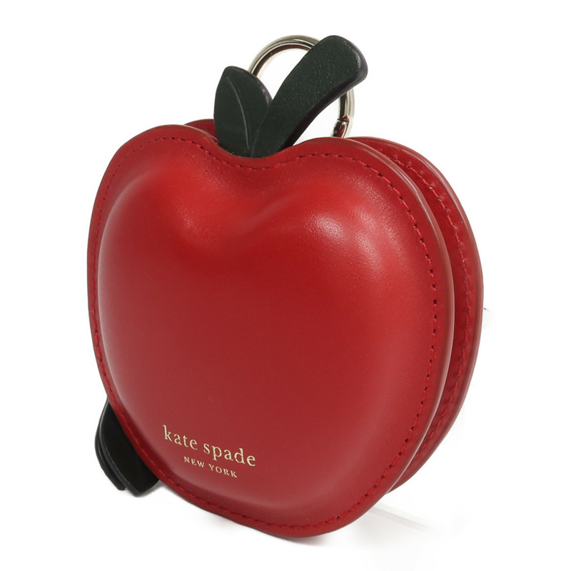Kate Spade 牛皮皮革On A Roll 3D Apple零錢包-1