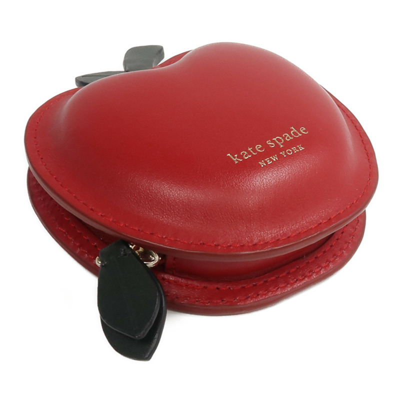 Kate Spade 牛皮皮革On A Roll 3D Apple零錢包-4