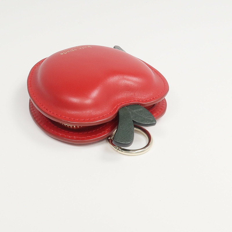Kate Spade 牛皮皮革On A Roll 3D Apple零錢包-6