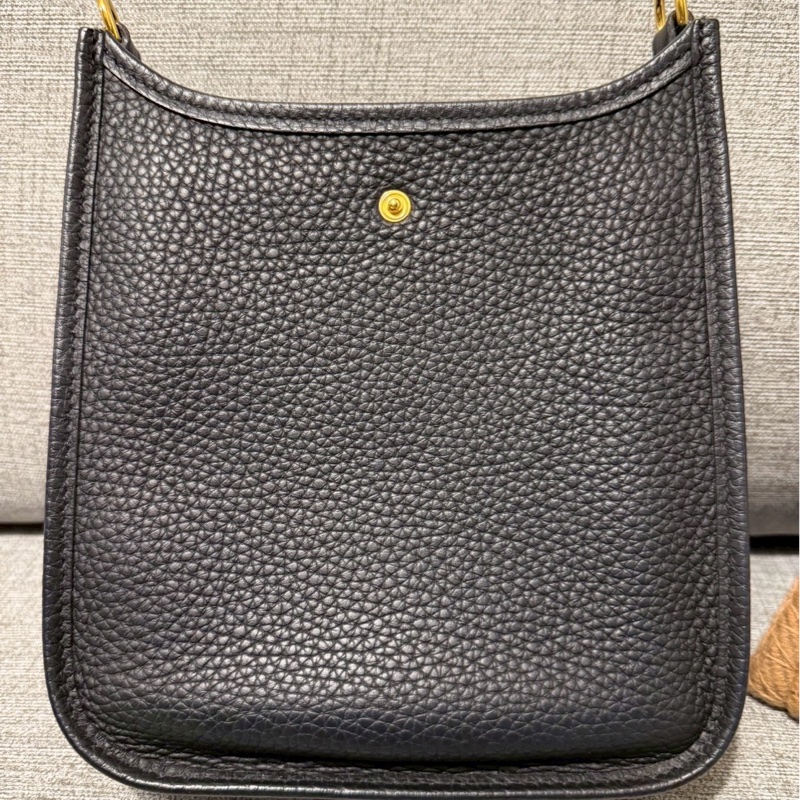 Hermes mini Evelyne 黑金-1