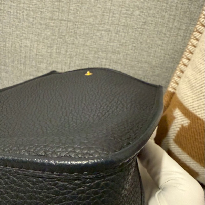 Hermes mini Evelyne 黑金-4