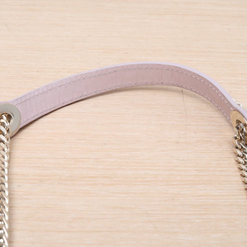 DIOR Lady戴妃包三格粉色羊皮金扣2017肩背包-2