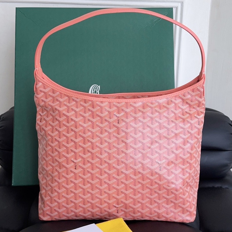 【全新品】 Goyard 戈雅hobo子母包 24年限定色 超美櫻花粉-3