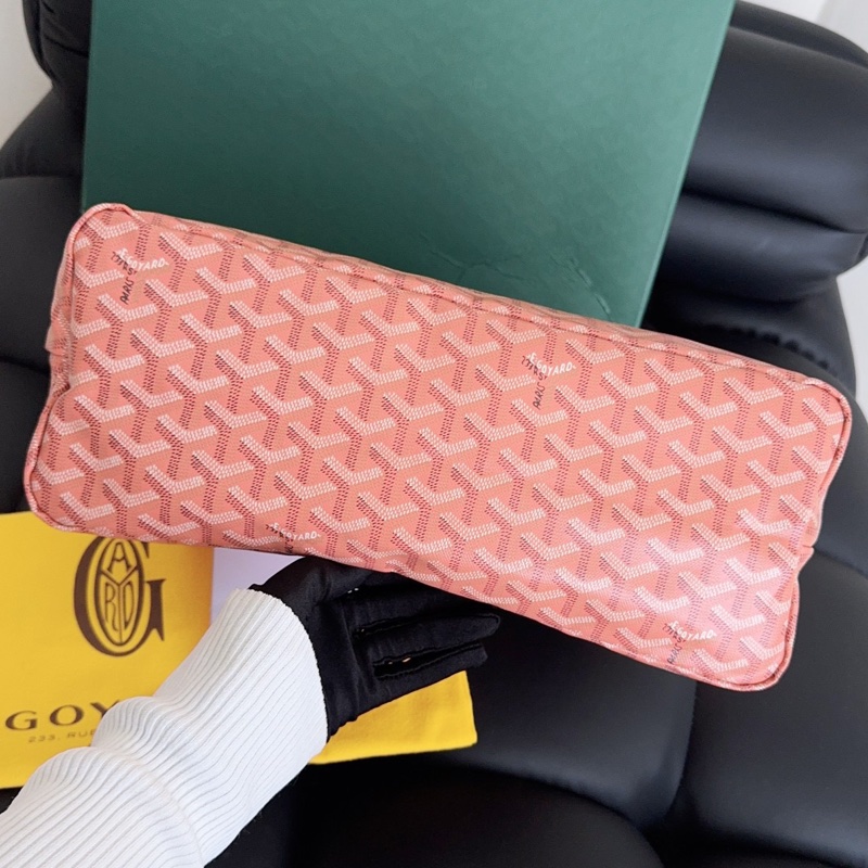 【全新品】 Goyard 戈雅hobo子母包 24年限定色 超美櫻花粉-5