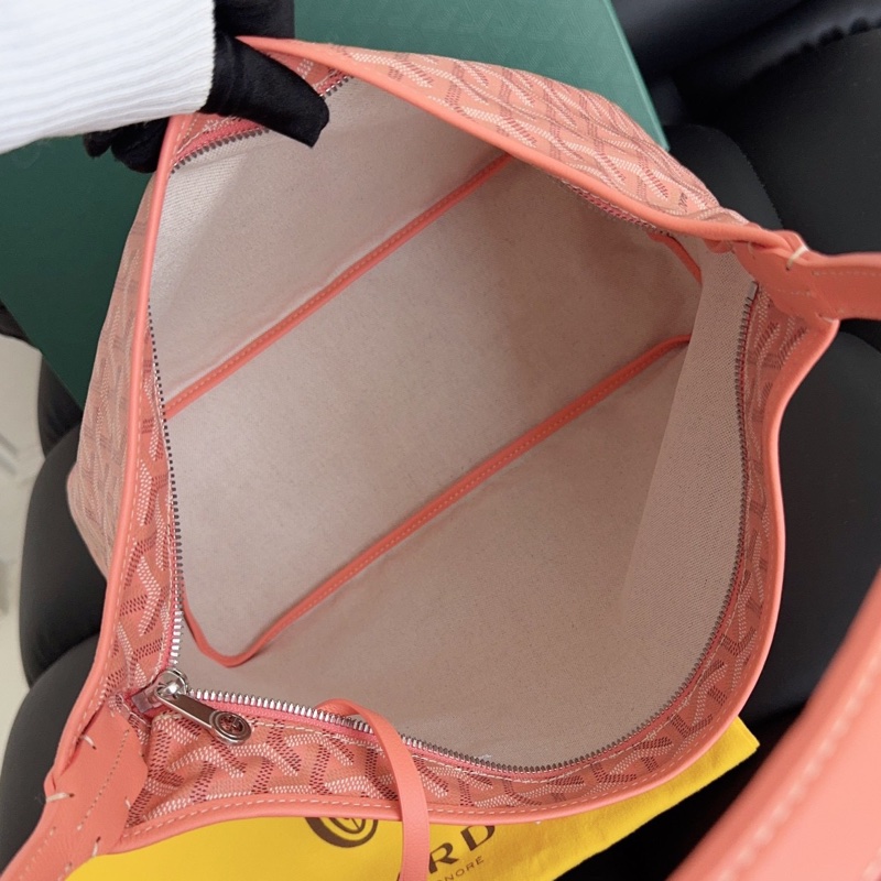 【全新品】 Goyard 戈雅hobo子母包 24年限定色 超美櫻花粉-15