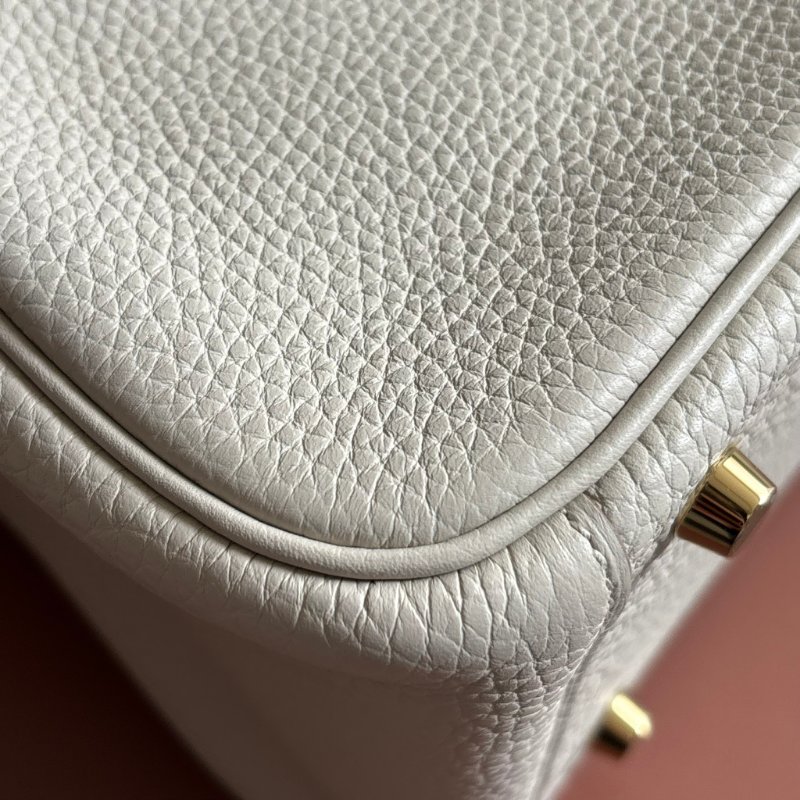 B刻 割愛釋出 ::HERMES:: 愛馬仕 8L冰川白金釦LINDY 26-12