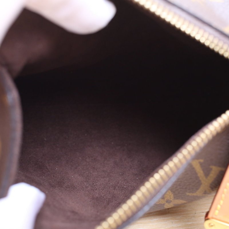 LOUIS VUITTON SideTrunk軟盒子包小號18老花PVC晶片肩背包-3