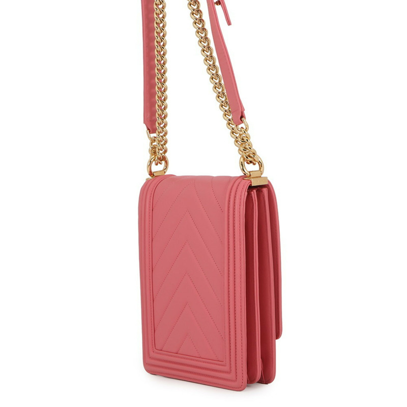 香奈兒鏈條單背包 Boy 皮革 AS0130 香奈兒女士手提包-1