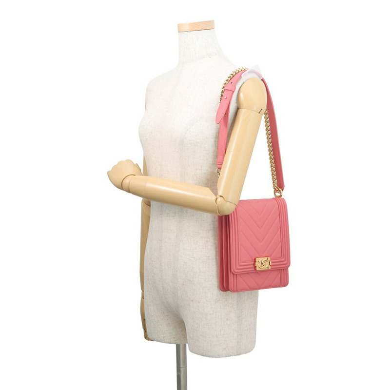 香奈兒鏈條單背包 Boy 皮革 AS0130 香奈兒女士手提包-3