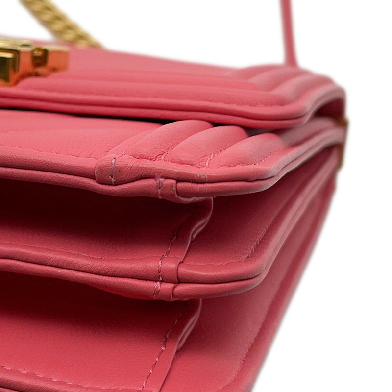 香奈兒鏈條單背包 Boy 皮革 AS0130 香奈兒女士手提包-6