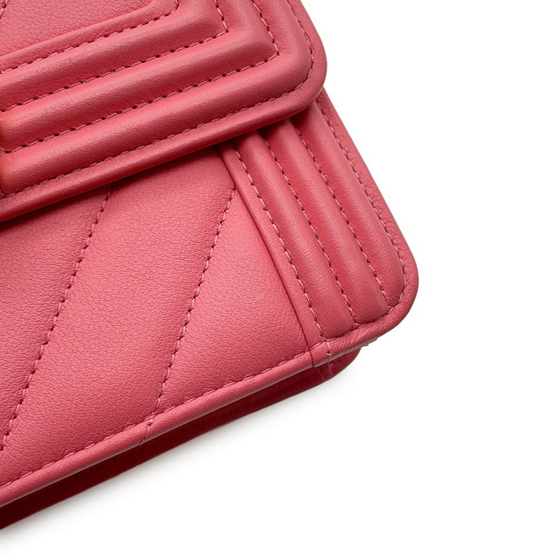 香奈兒鏈條單背包 Boy 皮革 AS0130 香奈兒女士手提包-7