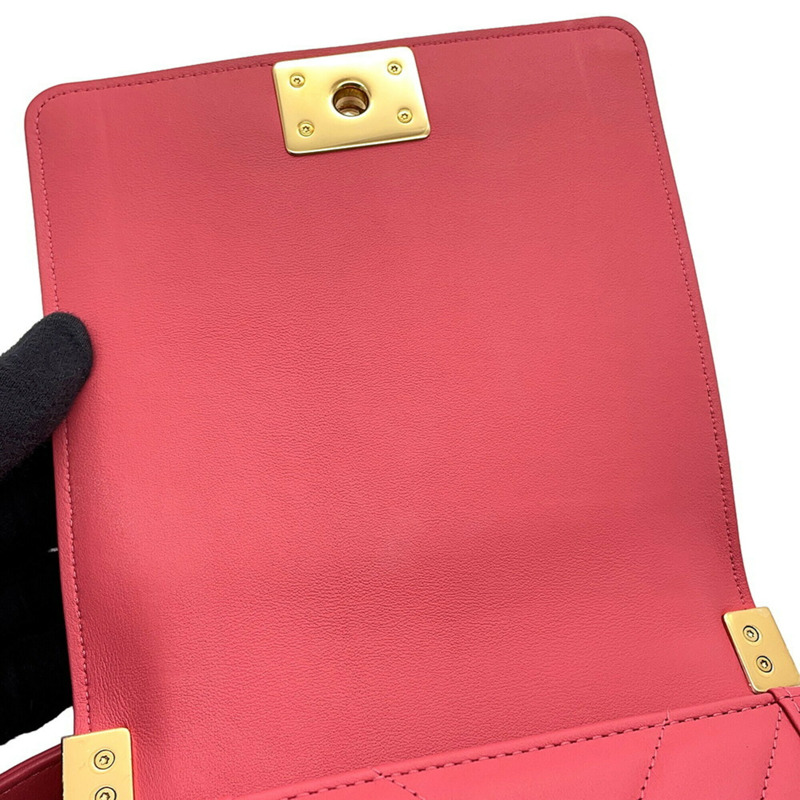 香奈兒鏈條單背包 Boy 皮革 AS0130 香奈兒女士手提包-9