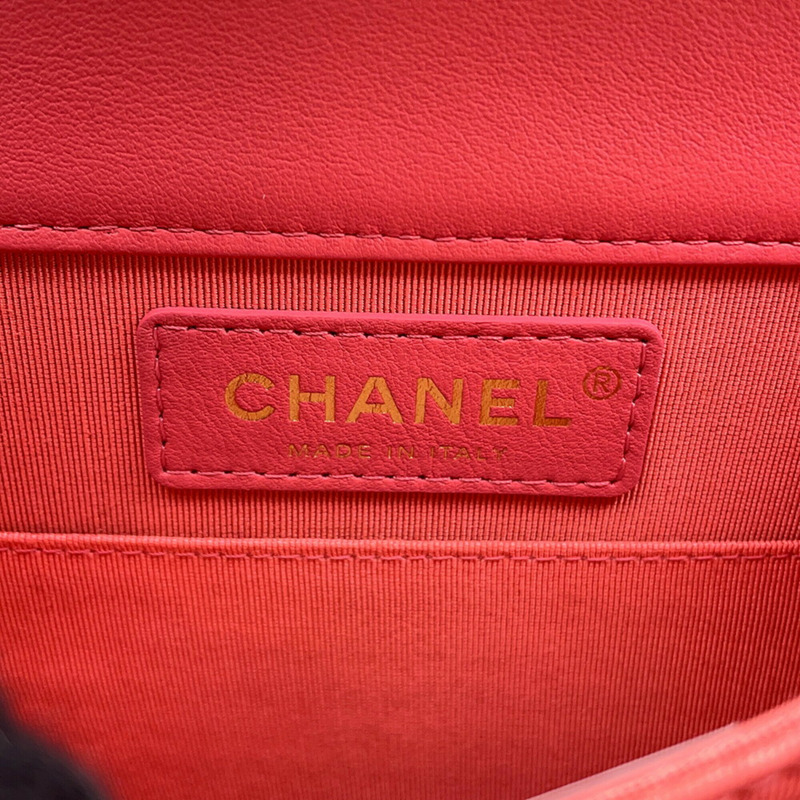 香奈兒鏈條單背包 Boy 皮革 AS0130 香奈兒女士手提包-13