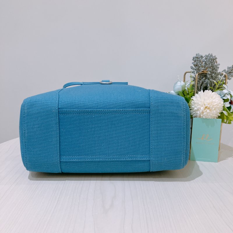 TK2017 Kenzo Tote Bag Blue Canvas-4