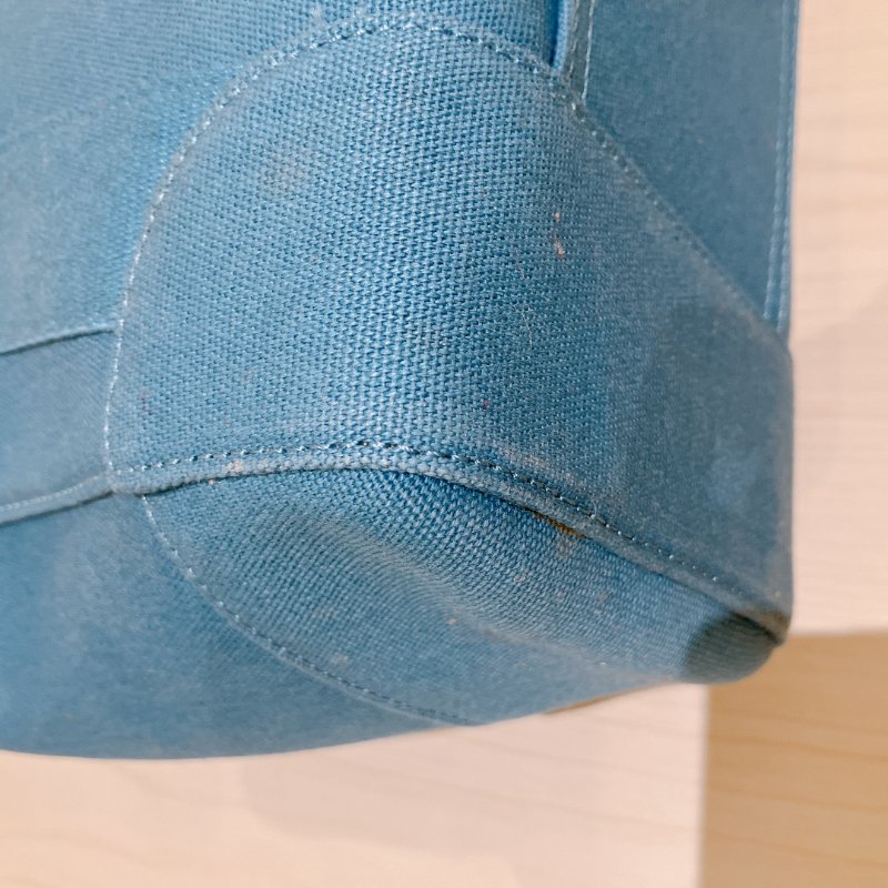 TK2017 Kenzo Tote Bag Blue Canvas-8