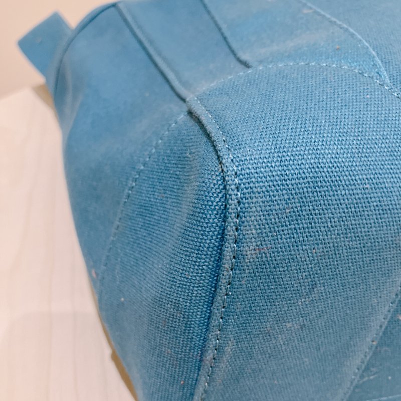 TK2017 Kenzo Tote Bag Blue Canvas-20