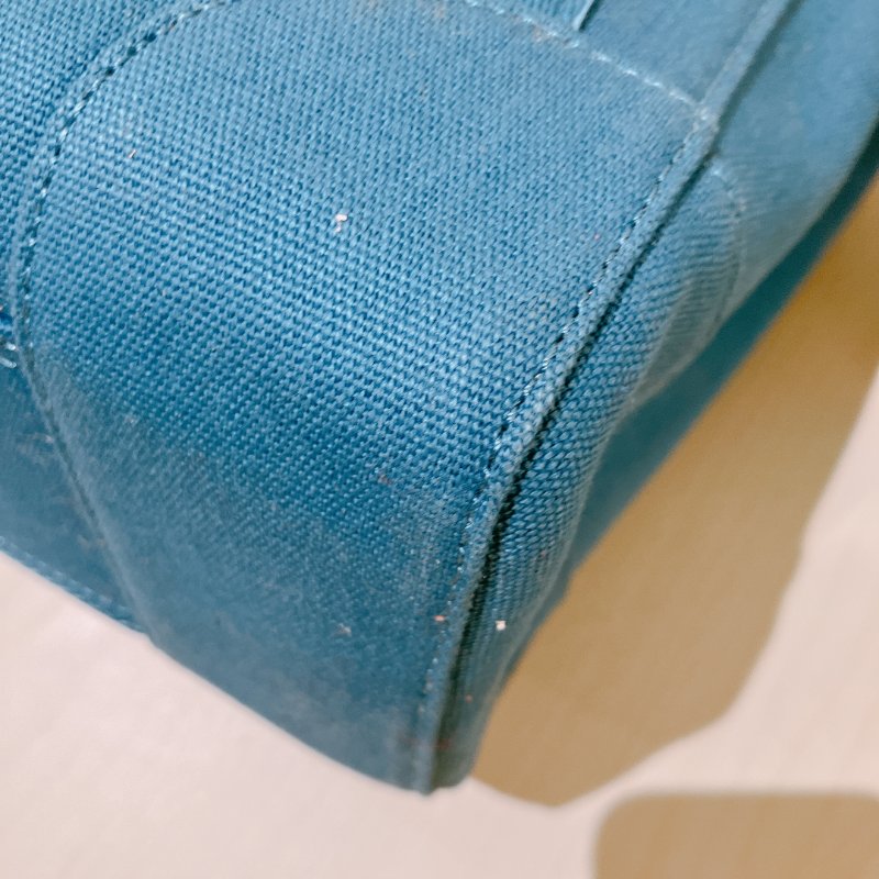 TK2017 Kenzo Tote Bag Blue Canvas-22