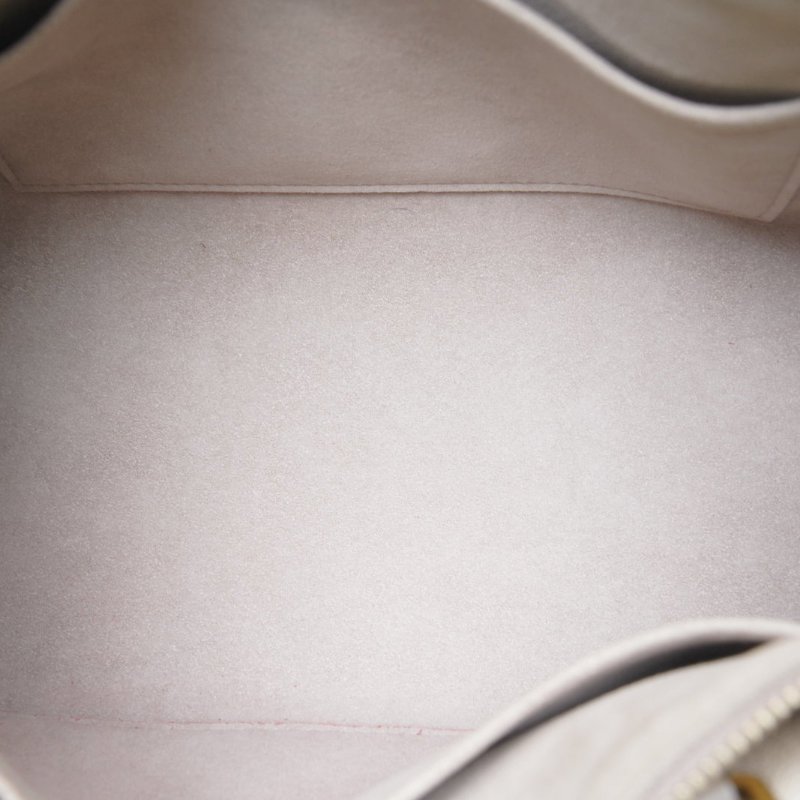 LOUIS VUITTON PetitPalais托特小號29灰色牛皮晶片肩背包-3