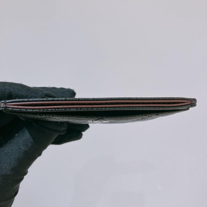 TK2021	Chanel Classic Card Holder Caviar Black-4