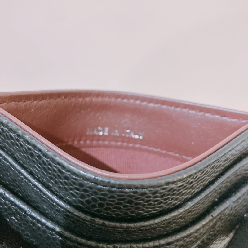 TK2021	Chanel Classic Card Holder Caviar Black-11