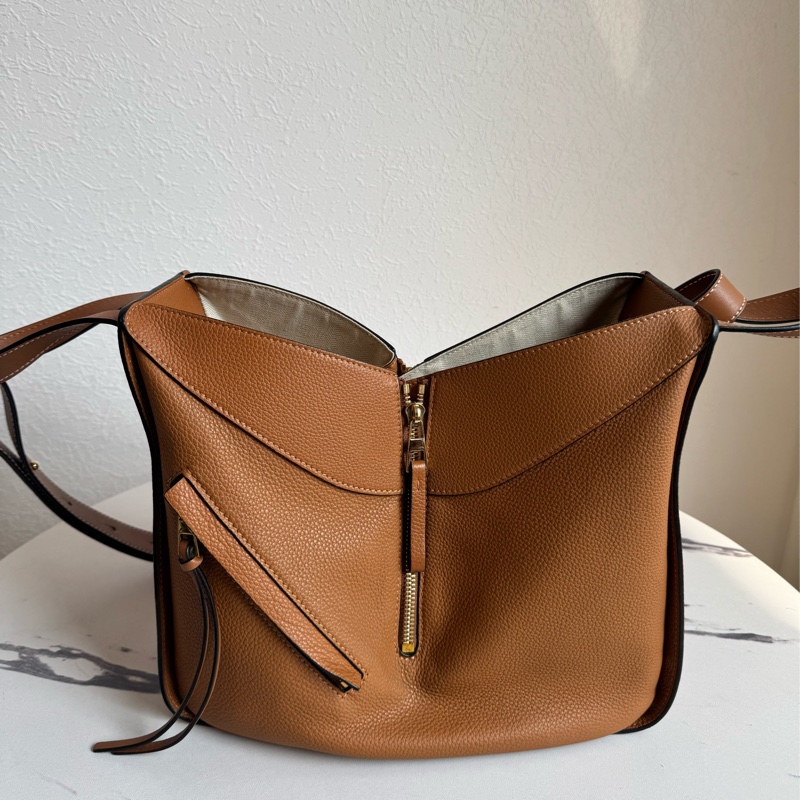 Loewe棕色吊床包小號 最好用的尺寸❤️‍🔥-3