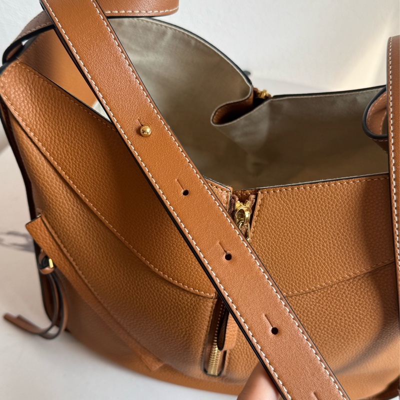 Loewe棕色吊床包小號 最好用的尺寸❤️‍🔥-28