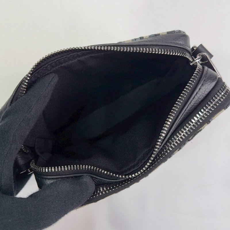 DIOR Oblique雙層拉鏈老花相機包-4