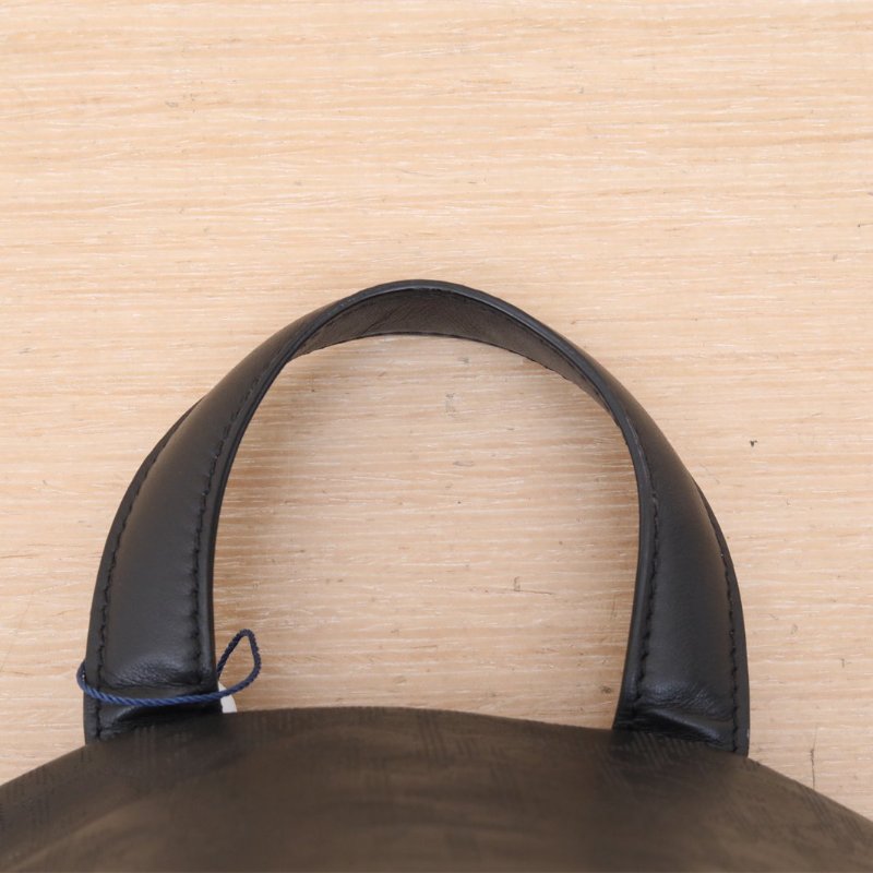 DIOR 黑色牛皮銀扣RiderObiqueGalaxy經典字母滿印雙肩包肩背包-2