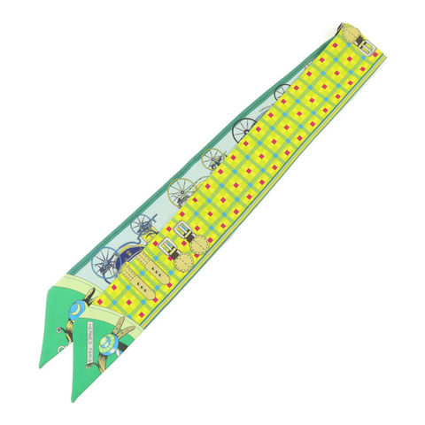 HERMES 絲質Twilly絲巾