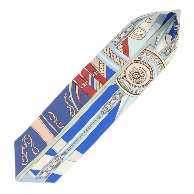 HERMES 絲質Twilly絲巾-2