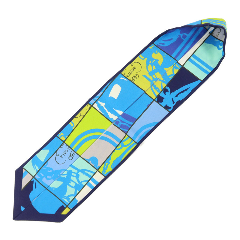 HERMES 絲質Twilly絲巾-2