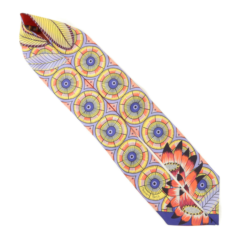 HERMES 絲質Twilly絲巾-3