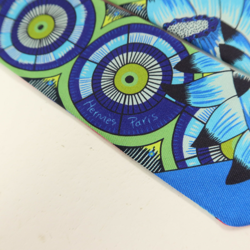 HERMES 絲質Twilly絲巾-4