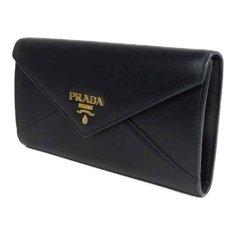 PRADA Saffiano皮革Envelope Long Wallet長錢包-1