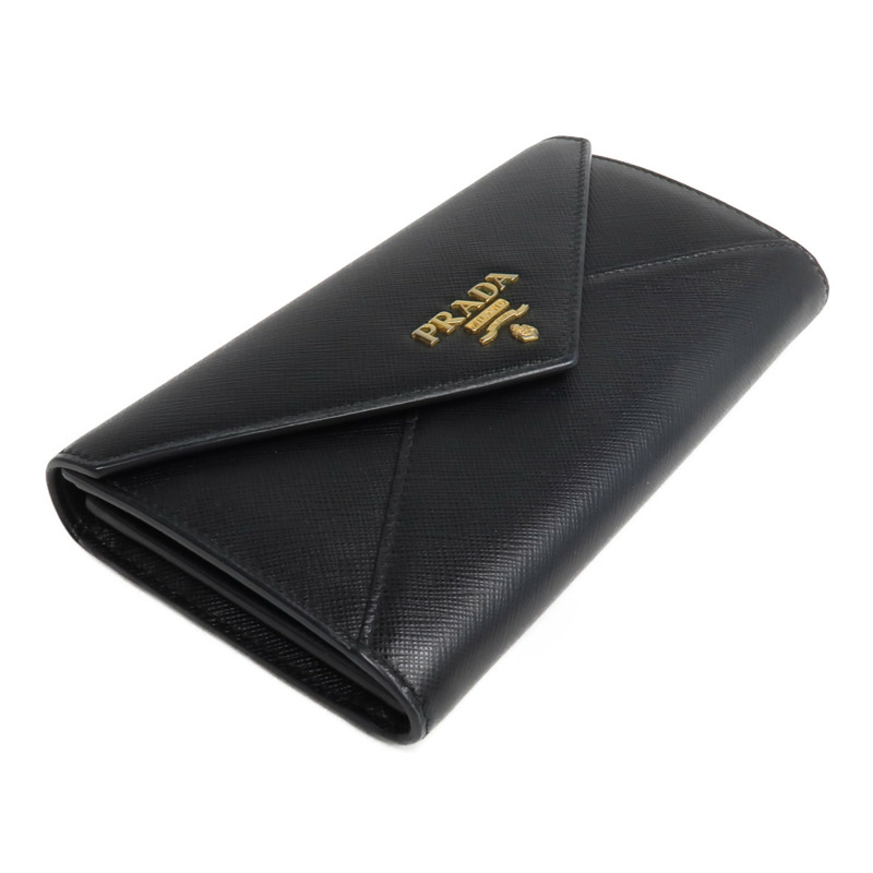 PRADA Saffiano皮革Envelope Long Wallet長錢包-3