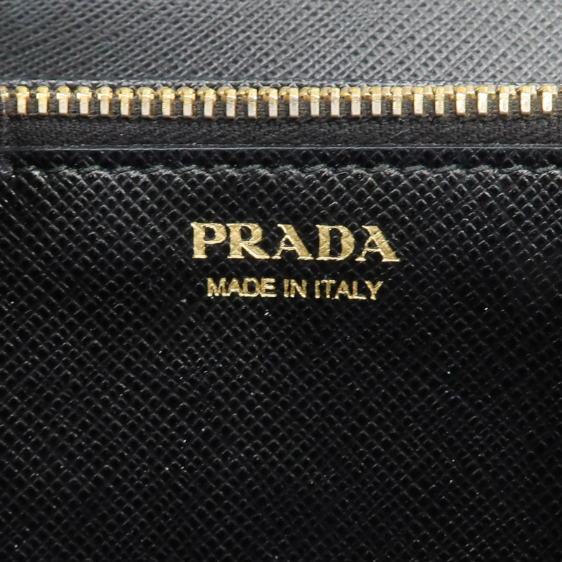 PRADA Saffiano皮革Envelope Long Wallet長錢包-6