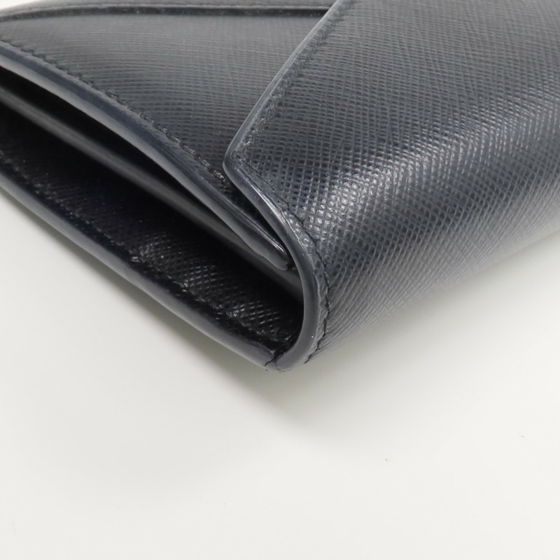 PRADA Saffiano皮革Envelope Long Wallet長錢包-15