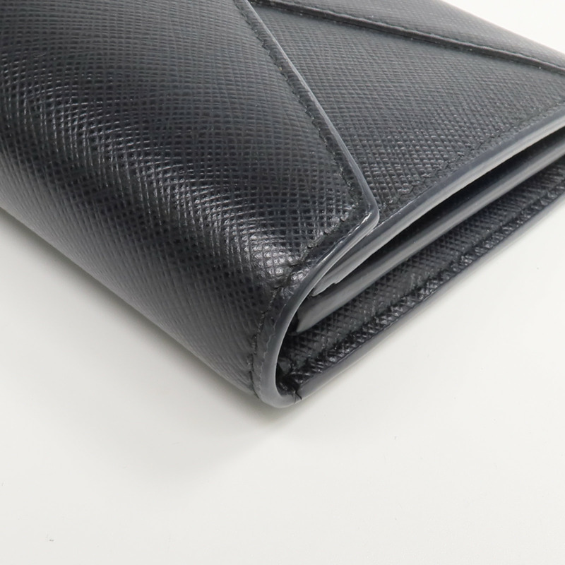 PRADA Saffiano皮革Envelope Long Wallet長錢包-16