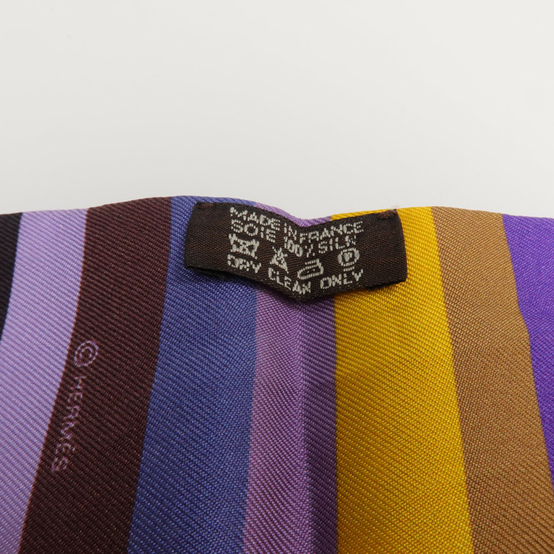 HERMES 絲質Twilly絲巾-4