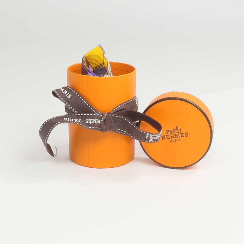 HERMES 絲質Twilly絲巾-7