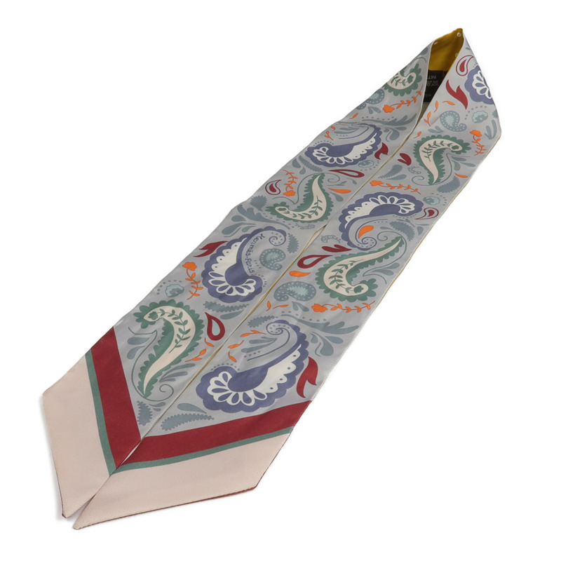 HERMES 絲質Twilly絲巾-3