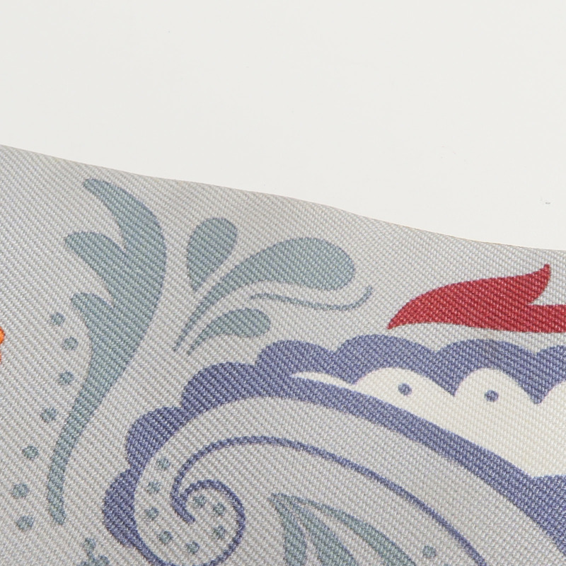 HERMES 絲質Twilly絲巾-10