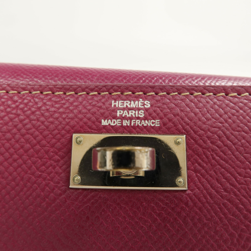 HERMES Epsom皮革Kelly Wallet長錢包Tosca/Rose Tyrien-6